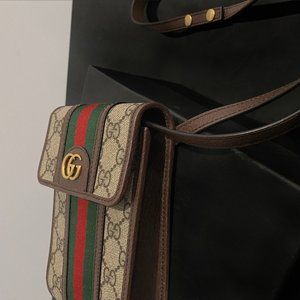 GUCCI Mini Ophidia Cross Body + Belt Bag